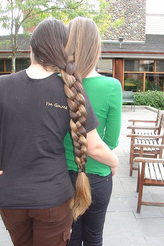 hair, braid, friends, girls