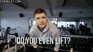 gif, do you even lift, exercise, gym, strong