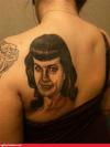 tattoo, Betty Page, fail, creepy