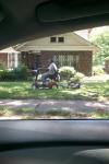 lawn mower, scooter, wtf