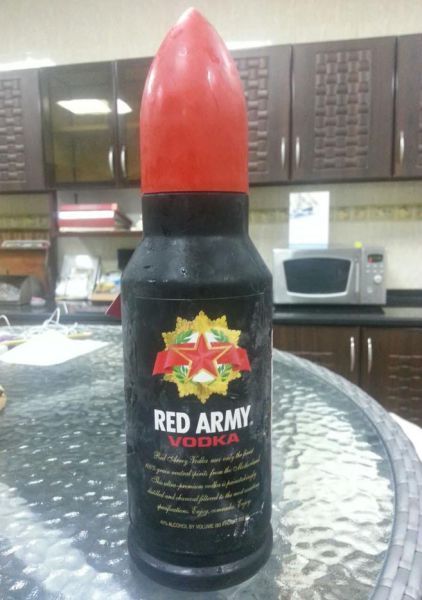 red army vodka, bullet bottle, product, win