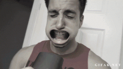 gif, prank, flour, vacuum