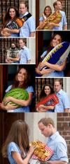 royal baby, photoshop, sandwich, watermelon, phone booth, fish'n'chips
