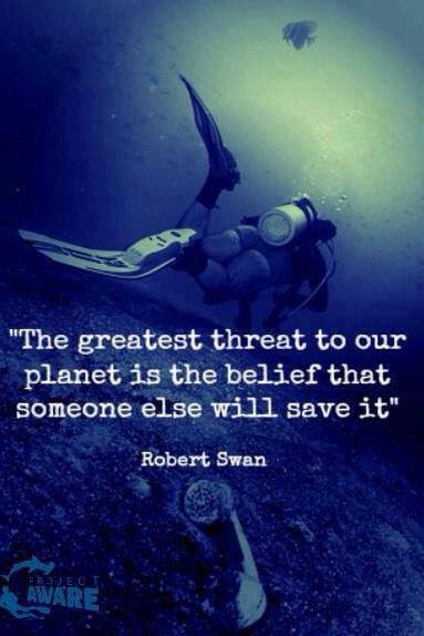 threat, planet, save it, quote, robert swan
