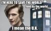 dr who, save the world, uk