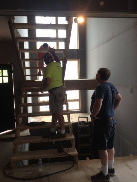 stairs, fail, construction, lol