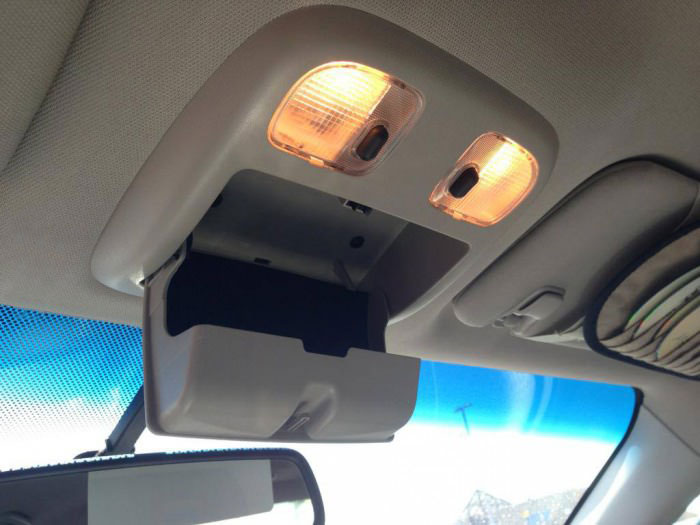 car, sunglass holder, lol, alarmed
