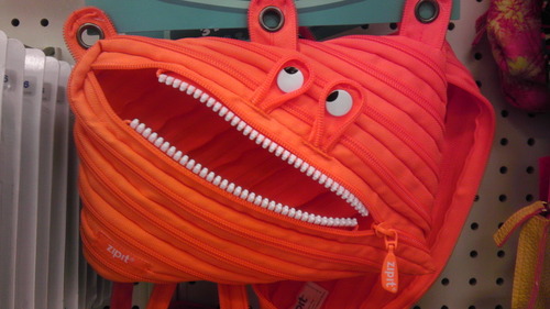 bag, face, monster