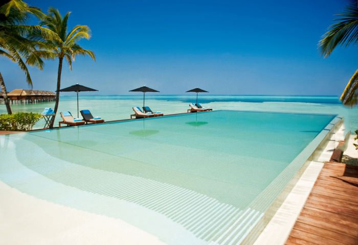 shades of blue, beach, beautiful, tropical paradise