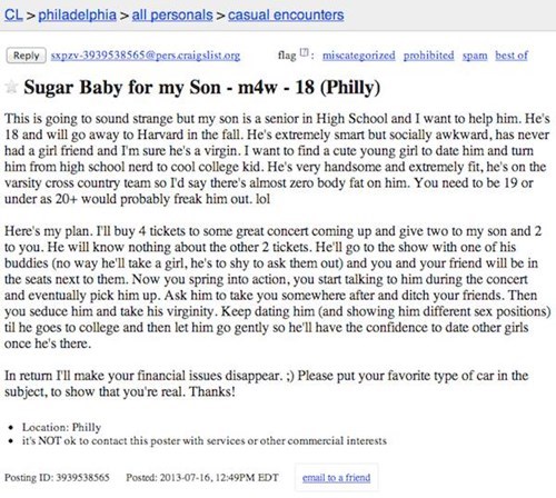 craigslist, parenting, wtf