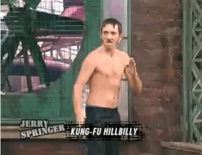 kung fu hillbilly, jerry springer