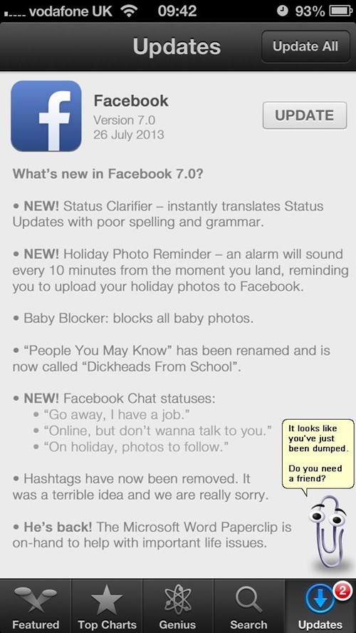 facebook, features, parody, lol