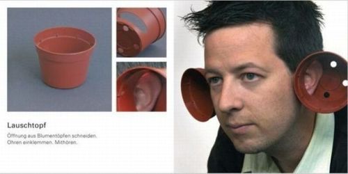 plant pot, ears, product, wtf
