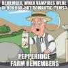 meme, pepperridge farm, vampires, romance, horror