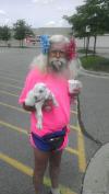 old man, wtf, lamb, pink shirt, long hair