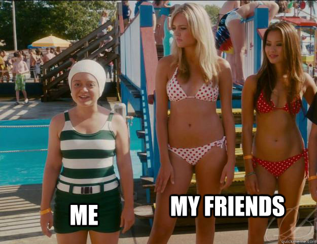 meme, me, my friends, girls
