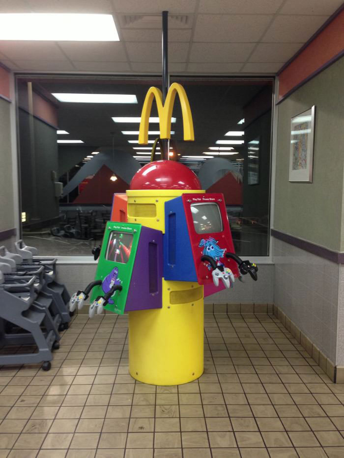 mcdonald's video game, old school, nintendo 64 game station, win