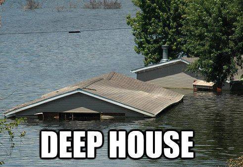 deep house, meme, flood, disaster