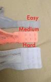 bra difficulty level, easy, medium, hard