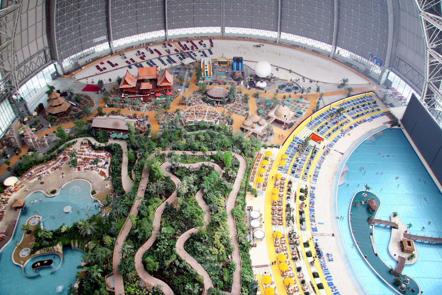 indoor water park, germany, tropical islands resort krausnick