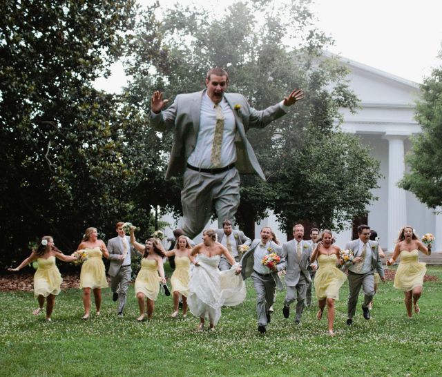 wedding photo, giant, run, lol, marriage