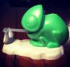 scotch tape dispenser, frog tongue, product, cute