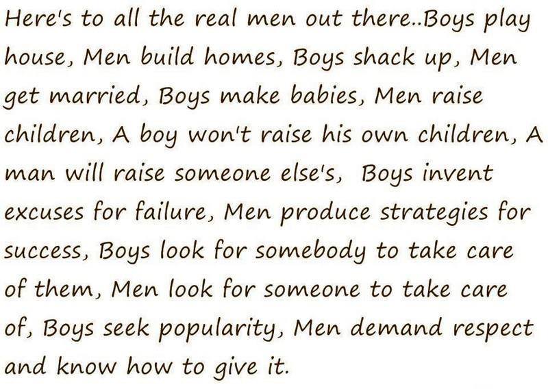 boys, men, difference, success, excuses