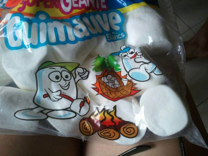 marshmallow, roasting self, product, wtf