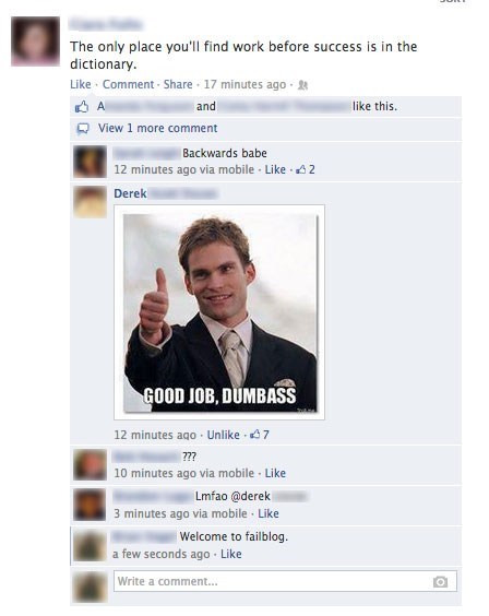 facebook, expression, fail, work, success