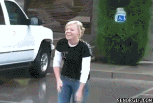 gif, water, cardboard, surf, fail