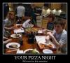 your pizza night will never be this awesome, motivation, harry potter cast eating