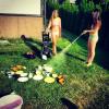 washing the dishes, fail, hose, lol, swim suits