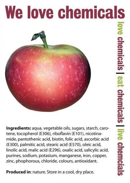 apple, food, chemicals, ingredients