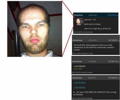 creepy, profile, wtf, face