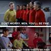 red shirt, star trek, meme, laugh