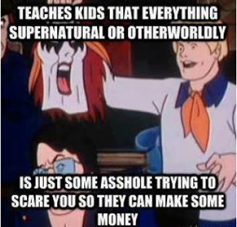 scooby doo, supernatural, just some asshole, meme