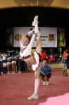photobomb, cheerleader, flexible, splits