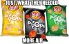 just what they needed, more air, bags of chips, meme