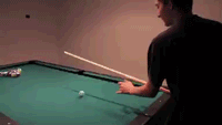 gif, pool break, perfect, win