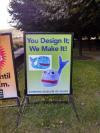 design, make it, fail, whale, sign, poster