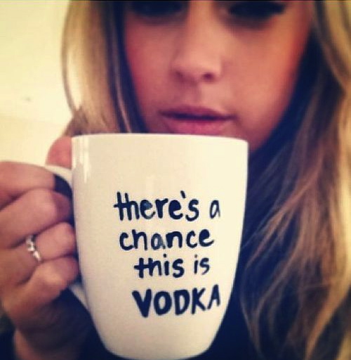there's a chance this is vodka mug