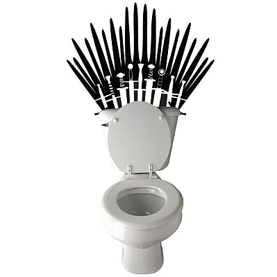game of thrones toilet decal, product, win