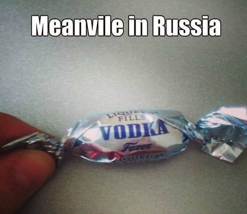 meanwhile in russia, vodka candy