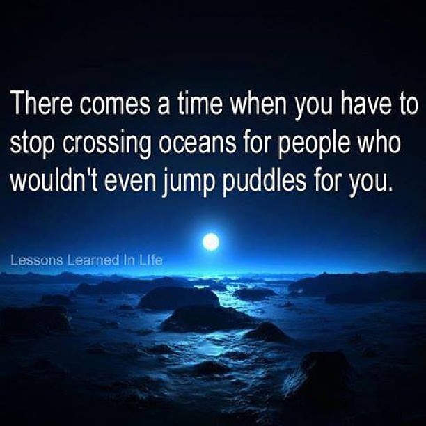 lessons for life, crossing oceans