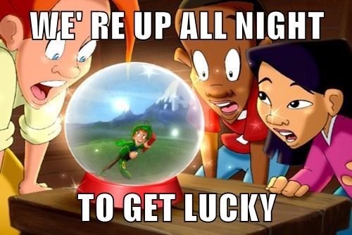 up all night to get lucky charms, mashup