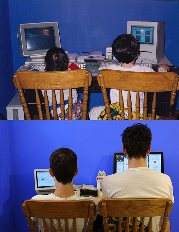 computers, now and then