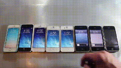 iphone, gif, swipe, apple, touch