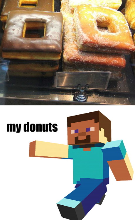 square donuts, 8bit