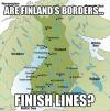 pun, wordplay, finnish borders, map
