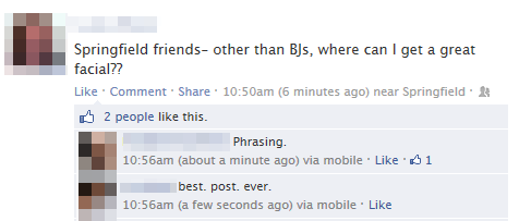 bjs, facial, wtf, facebook